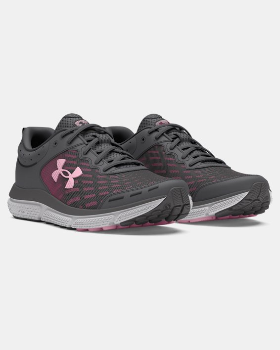 Women's UA Charged Assert 10 Running Shoes in Gray image number 3